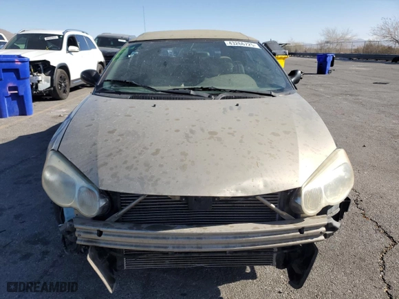 2004 Chrysler Sebring LX with VIN 1C3EL45X84N420919, listed as a Copart auction lot 43266725 with 98,528 mi miles and Salvage Title. Bid and sale history available at carsss.com. Image 5.