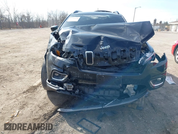 2022 Jeep Cherokee Limited with VIN 1C4PJMDX3ND509817, listed as a IAAI auction lot 41765259 with Not provided miles and . Bid and sale history available at DreamBid. Image 6.