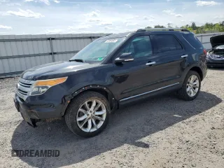 2014 Ford Explorer XLT with VIN 1FM5K8D86EGC18839, listed as a Copart auction lot 53984055 with 158,440 mi miles and Clean Title. Bid and sale history available at carsss.com. Image 1.