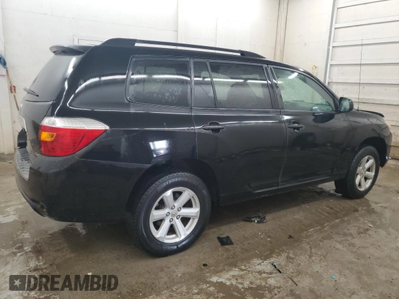 2010 Toyota Highlander with VIN 5TDBK3EH5AS024439, listed as a Copart auction lot 60076265 with 155,295 mi miles and Salvage title. Bid and sale history available at DreamBid. Image 3.