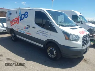 2017 Ford Transit with VIN 1FTYR1YG5HKA76216, listed as a IAAI auction lot 42147495 with 141,138 mi miles. Bid and sale history available at carsss.com. Image 1.