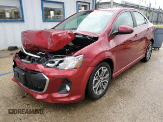 2018 Chevrolet Sonic LT z VIN 1G1JD5SH7J4104240, wystawiony jako Copart lot #51498235 z przebiegiem 24 123 mil mil oraz Szkoda całkowita • Salvage title. Historia ofert i sprzedaży dostępna na DreamBid. Obrazek 1.