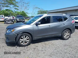 2015 Nissan Rogue SV with VIN 5N1AT2MT5FC852228, listed as a IAAI auction lot 41915519 with 296,091 mi miles. Bid and sale history available at carsss.com. Image 14.