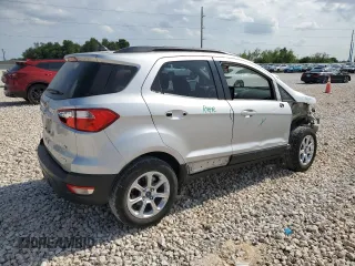 2018 Ford EcoSport SE with VIN MAJ3P1TE0JC175618, listed as a Copart auction lot 54233655 with 124,033 mi miles and Salvage title. Bid and sale history available at DreamBid. Image 3.