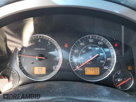 2005 Infiniti FX z VIN JNRAS08U65X107803, wystawiony jako Copart lot #59174535 z przebiegiem 175 089 mil mil oraz Czysty tytuł • Clean title. Historia ofert i sprzedaży dostępna na DreamBid. Obrazek 9.