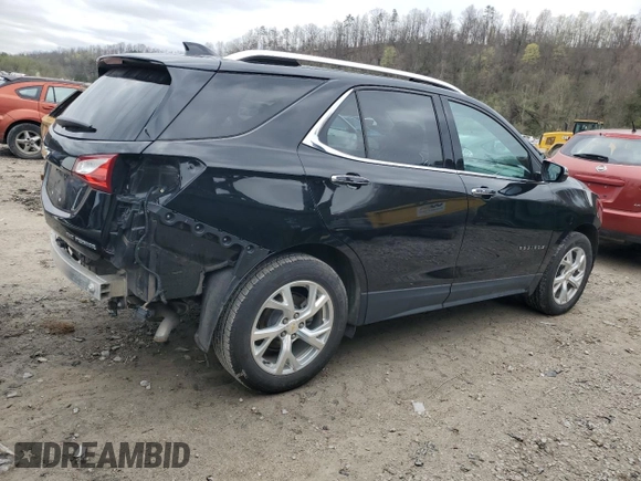 2020 Chevrolet Equinox Premier z VIN 2GNAXXEV9L6275771, wystawiony jako Copart lot #49952795 z przebiegiem 30 860 mil mil oraz Szkoda całkowita • Salvage title. Historia ofert i sprzedaży dostępna na DreamBid. Obrazek 3.