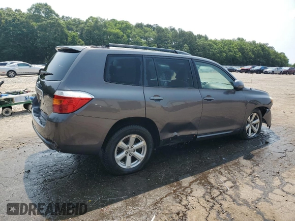 2008 Toyota Highlander with VIN JTEDS41A482007989, listed as a Copart auction lot 58773345 with 388,363 mi miles and Salvage title. Bid and sale history available at DreamBid. Image 3.