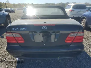 2002 Mercedes-Benz CLK 320/430 with VIN WDBLK65G72T104615, listed as a Copart auction lot 75488114 with 125,136 mi miles and Clean Title. Bid and sale history available at DreamBid. Image 6.