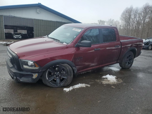 2024 Ram 1500 Classic Warlock with VIN 1C6RR7LG2RS149355, listed as a Copart auction lot 43338285 with 23,975 mi miles and Clean Title. Bid and sale history available at carsss.com. Image 1.