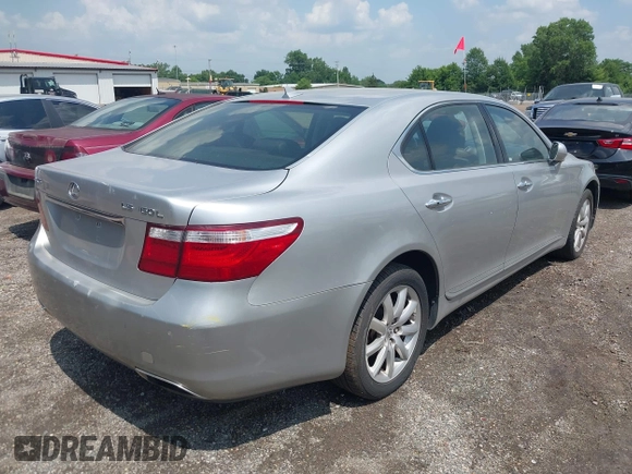 2008 Lexus LS 460 L with VIN JTHGL46FX85028460, listed as a IAAI auction lot 42501852 with 194,399 mi miles and . Bid and sale history available at DreamBid. Image 4.