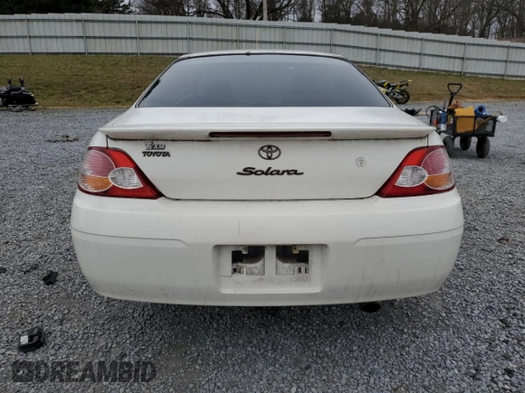 2002 Toyota Solara SE with VIN 2T1CE22PX2C016073, listed as a Copart auction lot 47966775 with 230,693 mi miles and Salvage title. Bid and sale history available at DreamBid. Image 6.
