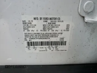2022 Ford Explorer Limited with VIN 1FMSK7FH0NGA56278, listed as a Copart auction lot 47130335 with 64,514 mi miles and Salvage Title. Bid and sale history available at carsss.com. Image 14.