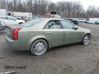 2005 Cadillac CTS with VIN 1G6DP567850181258, listed as a Copart auction lot 84834604 with Not Provided miles and Salvage Title. Bid and sale history available at carsss.com. Image 3.
