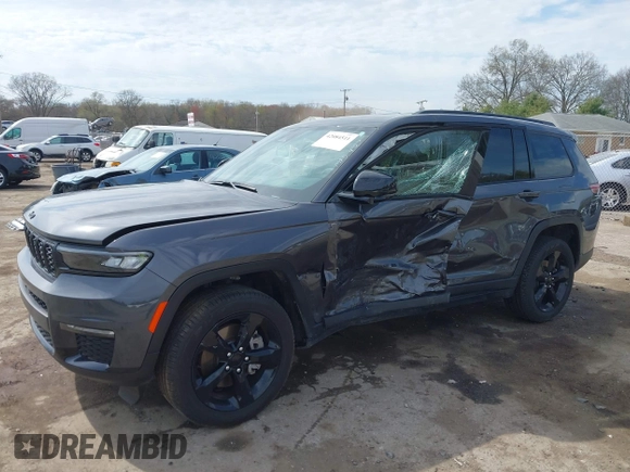 2024 Jeep Grand Cherokee Limited with VIN 1C4RJKBG6R8617895, listed as a IAAI auction lot 42084511 with 8,735 mi miles and . Bid and sale history available at DreamBid. Image 6.