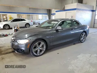 2016 BMW 4 Series 435i with VIN WBA3T3C54G5A42195, listed as a Copart auction lot 85067364 with 57,070 mi miles and Salvage title. Bid and sale history available at DreamBid. Image 1.
