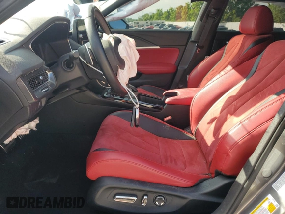 2024 Acura Integra Technology with VIN 19UDE4H63RA002868, listed as a Copart auction lot 57478175 with 41,770 mi miles and Salvage title. Bid and sale history available at DreamBid. Image 7.