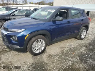 2023 Chevrolet TrailBlazer LS with VIN KL79MMS25PB126903, listed as a Copart auction lot 82339594 with NaN miles and Salvage Title. Bid and sale history available at carsss.com. Image 1.