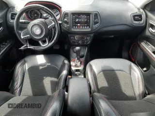 2020 Jeep Compass Trailhawk with VIN 3C4NJDDB5LT195235, listed as a Copart auction lot 62344635 with 65,378 mi miles and Salvage title. Bid and sale history available at DreamBid. Image 8.