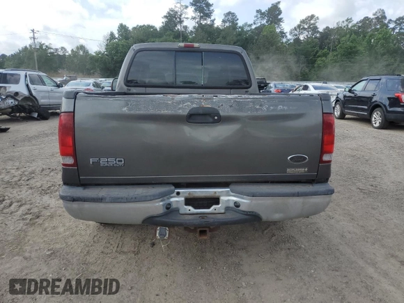 2004 Ford F-250 XL with VIN 1FTNW20P44EC09571, listed as a Copart auction lot 52986575 with Not provided miles and Salvage title. Bid and sale history available at DreamBid. Image 6.