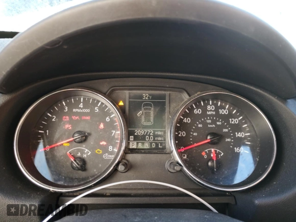2013 Nissan Rogue SL with VIN JN8AS5MV3DW124756, listed as a Copart auction lot 88298045 with 209,772 mi miles and Salvage Title. Bid and sale history available at DreamBid. Image 9.