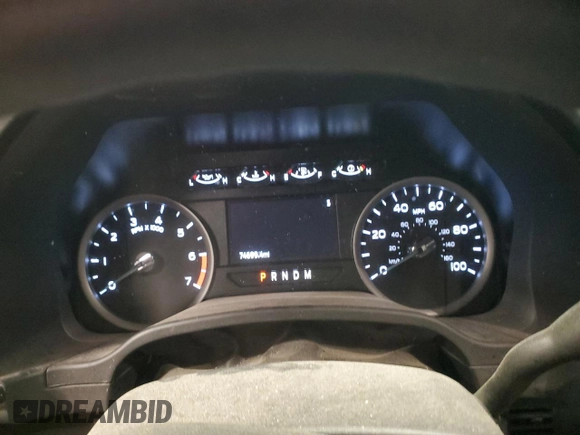 2022 Ford F-250 XL with VIN 1FT7W2BN7NEC97912, listed as a Copart auction lot 57784455 with 74,699 mi miles and Salvage title. Bid and sale history available at DreamBid. Image 9.