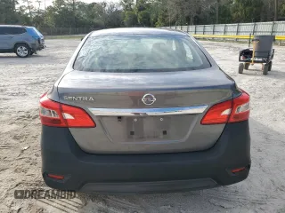2019 Nissan Sentra S with VIN 3N1AB7AP5KY393363, listed as a Copart auction lot 47023095 with 135,244 mi miles and Non Repairable. Bid and sale history available at DreamBid. Image 6.