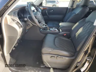 2024 Nissan Armada Platinum with VIN JN8AY2DB2R9853100, listed as a Copart auction lot 87037714 with 15,702 mi miles and Salvage Title. Bid and sale history available at carsss.com. Image 7.