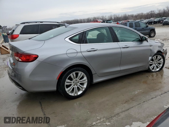 2015 Chrysler 200 Limited with VIN 1C3CCCAB3FN756301, listed as a Copart auction lot 45863855 with 125,190 mi miles and Salvage Title. Bid and sale history available at carsss.com. Image 3.