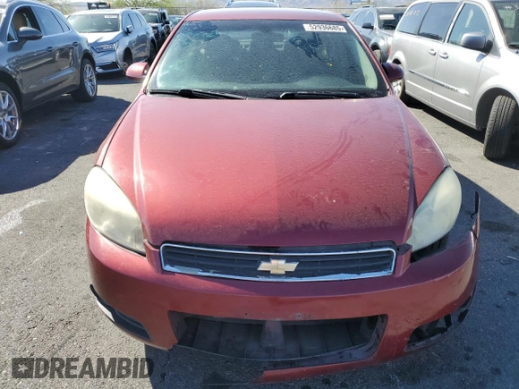 2006 Chevrolet Impala LT 3.9L with VIN 2G1WC581869399291, listed as a Copart auction lot 52936685 with 233,770 mi miles and Salvage Title. Bid and sale history available at DreamBid. Image 5.