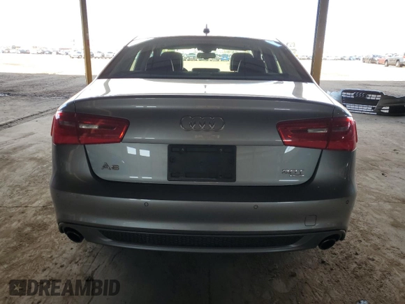 2012 Audi A6 Prestige with VIN WAUHGAFC1CN163184, listed as a Copart auction lot 59620405 with 90,420 mi miles and Salvage title. Bid and sale history available at DreamBid. Image 6.