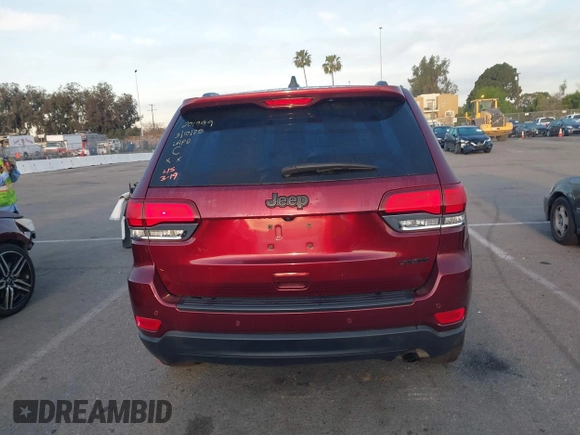 2021 Jeep Grand Cherokee Laredo X with VIN 1C4RJEAG7MC712703, listed as a IAAI auction lot 41822921 with 38,048 mi miles and . Bid and sale history available at DreamBid. Image 15.