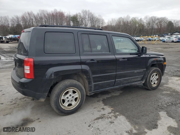 2012 Jeep Patriot Sport with VIN 1C4NJRBB2CD575378, listed as a Copart auction lot 53028485 with 174,679 mi miles and Salvage Title. Bid and sale history available at carsss.com. Image 3.