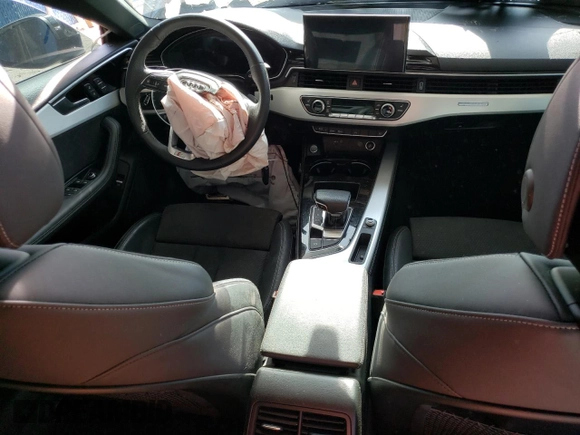 2022 Audi A5 Sportback S line Premium Plus with VIN WAUFACF52NA021734, listed as a Copart auction lot 63515093 with 0 mi miles. Bid and sale history available at carsss.com. Image 8.