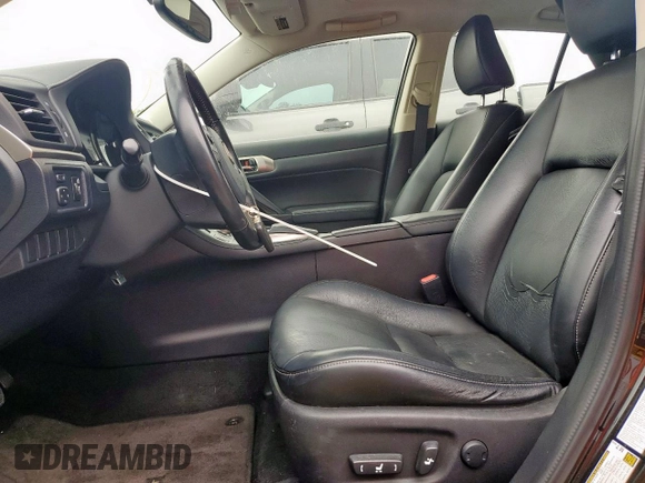 2017 Lexus CT 200h with VIN JTHKD5BH8H2289060, listed as a Copart auction lot 55326975 with 97,580 mi miles and Salvage title. Bid and sale history available at DreamBid. Image 7.
