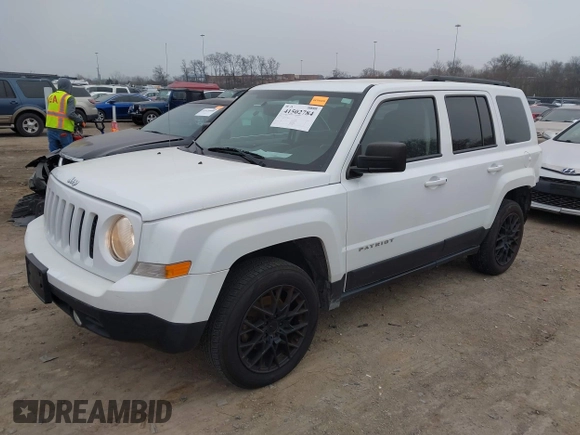 2017 Jeep Patriot High Altitude with VIN 1C4NJRFB9HD174167, listed as a IAAI auction lot 41502784 with 149,637 mi miles. Bid and sale history available at carsss.com. Image 17.
