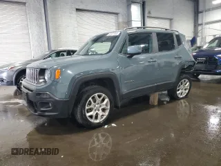 2018 Jeep Renegade Latitude with VIN ZACCJBBB6JPH90193, listed as a Copart auction lot 60087955 with 50,211 mi miles and Salvage title. Bid and sale history available at DreamBid. Image 1.