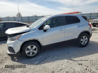 2020 Chevrolet Trax LS with VIN KL7CJKSB7LB330258, listed as a Copart auction lot 49590465 with 0 mi miles and Clean Title. Bid and sale history available at carsss.com. Image 1.