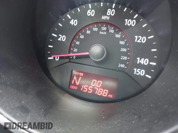 2012 Kia Sorento LX with VIN 5XYKT4A67CG233771, listed as a IAAI auction lot 41808416 with 155,788 mi miles. Bid and sale history available at carsss.com. Image 7.