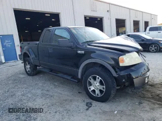 2005 Ford F-150 XLT with VIN 1FTPX04545KD23642, listed as a Copart auction lot 88073295 with Not provided miles and Salvage title. Bid and sale history available at DreamBid. Image 4.