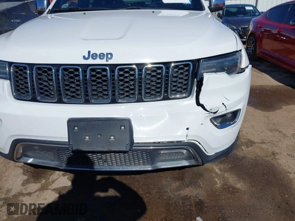 2017 Jeep Grand Cherokee Limited with VIN 1C4RJFBG2HC755095, listed as a IAAI auction lot 41489431 with 128,735 mi miles. Bid and sale history available at carsss.com. Image 12.
