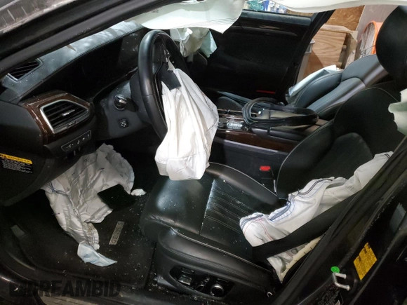 2019 Genesis G90 Premium with VIN KMTF34JA9KU056726, listed as a Copart auction lot 47019805 with Not Provided miles and Salvage Title. Bid and sale history available at DreamBid. Image 7.