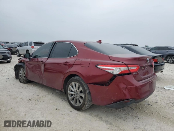 2020 Toyota Camry LE with VIN 4T1C11AK1LU938758, listed as a Copart auction lot 46082875 with 82,297 mi miles and Clean Title. Bid and sale history available at carsss.com. Image 2.