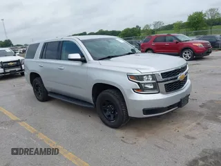 2019 Chevrolet Tahoe Commercial with VIN 1GNSKDEC8KR348535, listed as a IAAI auction lot 42800998 with 133,474 mi miles and . Bid and sale history available at DreamBid. Image 1.