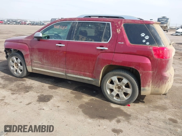 2010 GMC Terrain SLT-2 z VIN 2CTFLJEY7A6287002, wystawiony jako IAAI lot #41681282 z przebiegiem 175 602 mil mil oraz . Historia ofert i sprzedaży dostępna na DreamBid. Obrazek 3.
