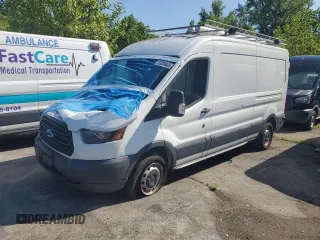 2017 Ford Transit Cargo z VIN 1FTBW2CM3HKB45373, wystawiony jako Copart lot #63834005 z przebiegiem 52 155 mil mil oraz Szkoda całkowita • Salvage title. Historia ofert i sprzedaży dostępna na DreamBid. Obrazek 1.