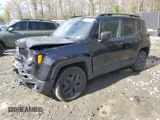 2021 Jeep Renegade Upland z VIN ZACNJDABXMPM26690, wystawiony jako Copart lot #52198365 z przebiegiem 60 267 mil mil oraz Szkoda całkowita • Salvage title. Historia ofert i sprzedaży dostępna na DreamBid. Obrazek 1.