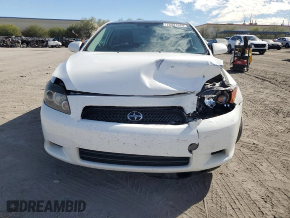 2010 Scion tC with VIN JTKDE3B70A0304955, listed as a Copart auction lot 72431524 with 97,719 mi miles and Salvage Title. Bid and sale history available at carsss.com. Image 5.