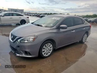 2017 Nissan Sentra SV with VIN 3N1AB7AP3HY219011, listed as a Copart auction lot 54276075 with 235,551 mi miles and Salvage title. Bid and sale history available at DreamBid. Image 1.