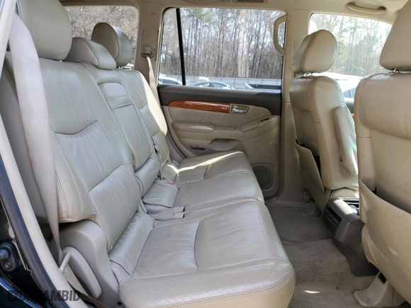 2006 Lexus GX 470 with VIN JTJBT20X260096681, listed as a Copart auction lot 46853365 with 0 mi miles and Salvage Title. Bid and sale history available at carsss.com. Image 11.