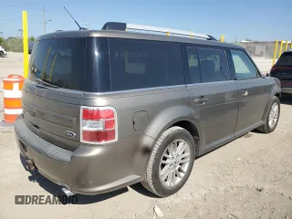 2014 Ford Flex SEL z VIN 2FMGK5C8XEBD43259, wystawiony jako Copart lot #56129285 z przebiegiem 142 203 mil mil oraz Szkoda całkowita • Salvage title. Historia ofert i sprzedaży dostępna na DreamBid. Obrazek 3.